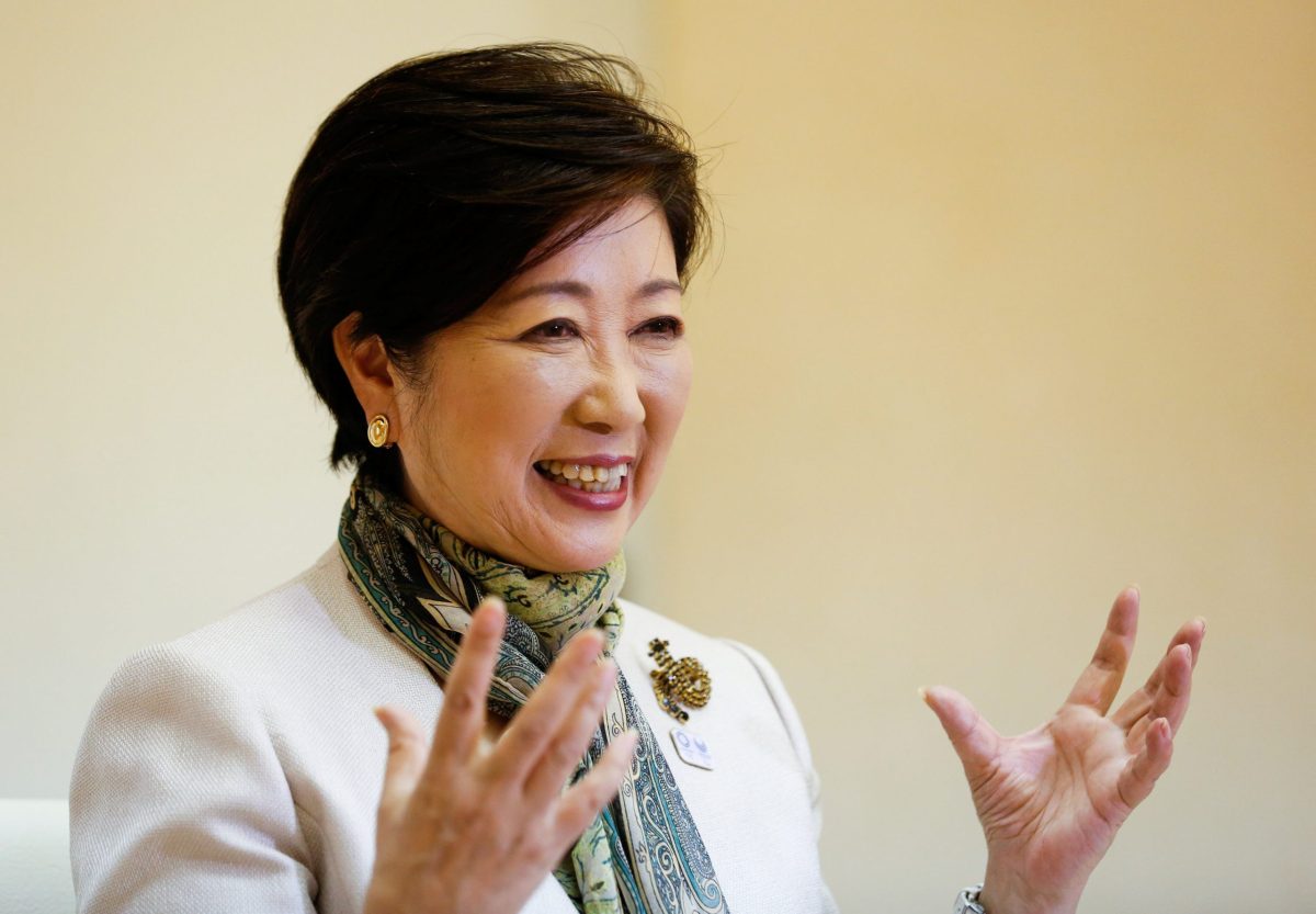Thống đốc Tokyo Koike Yuriko/ Photo: asiatimes.com
