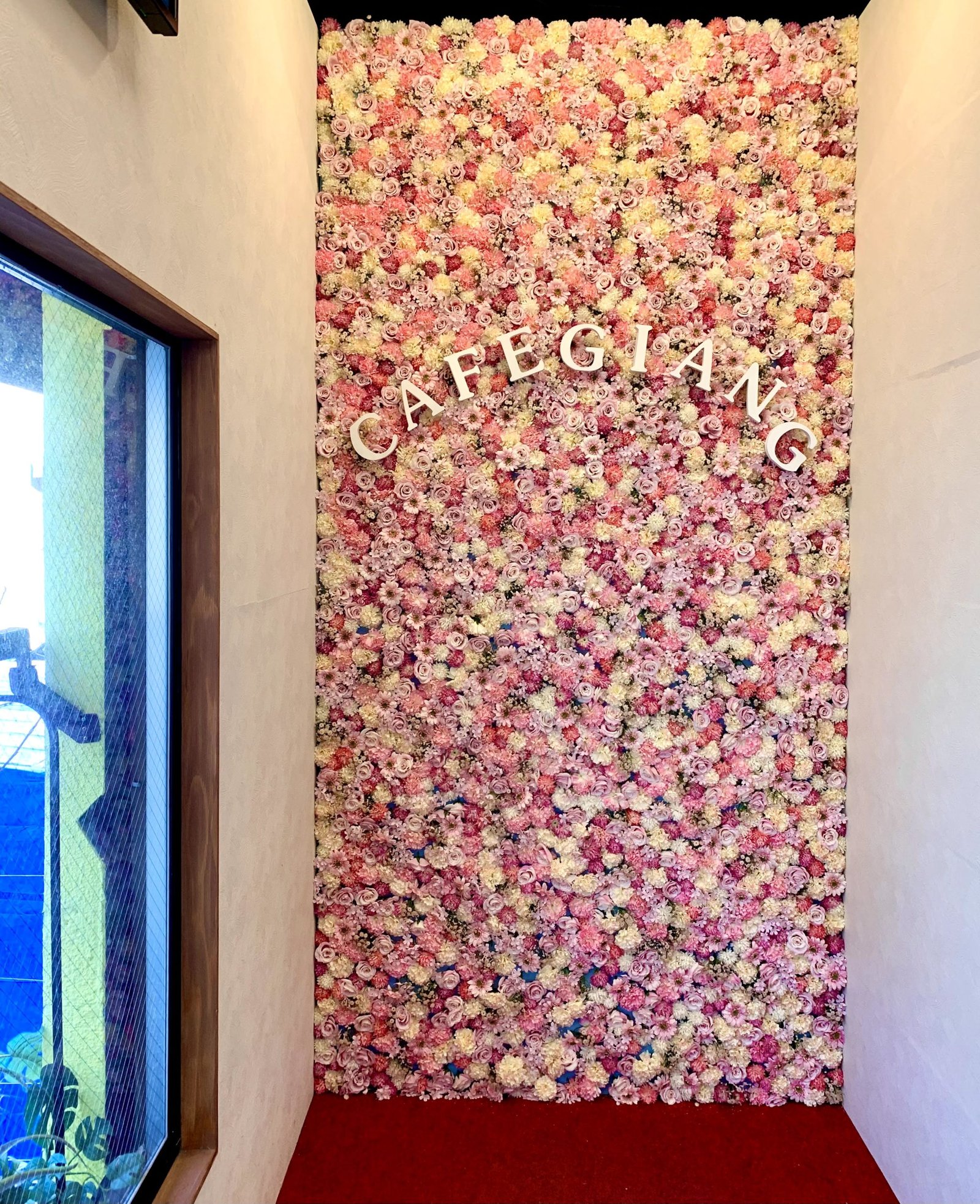 Chiếc backdrop xinh xắn tại Giảng Yokohama/ Photo: Nipiko