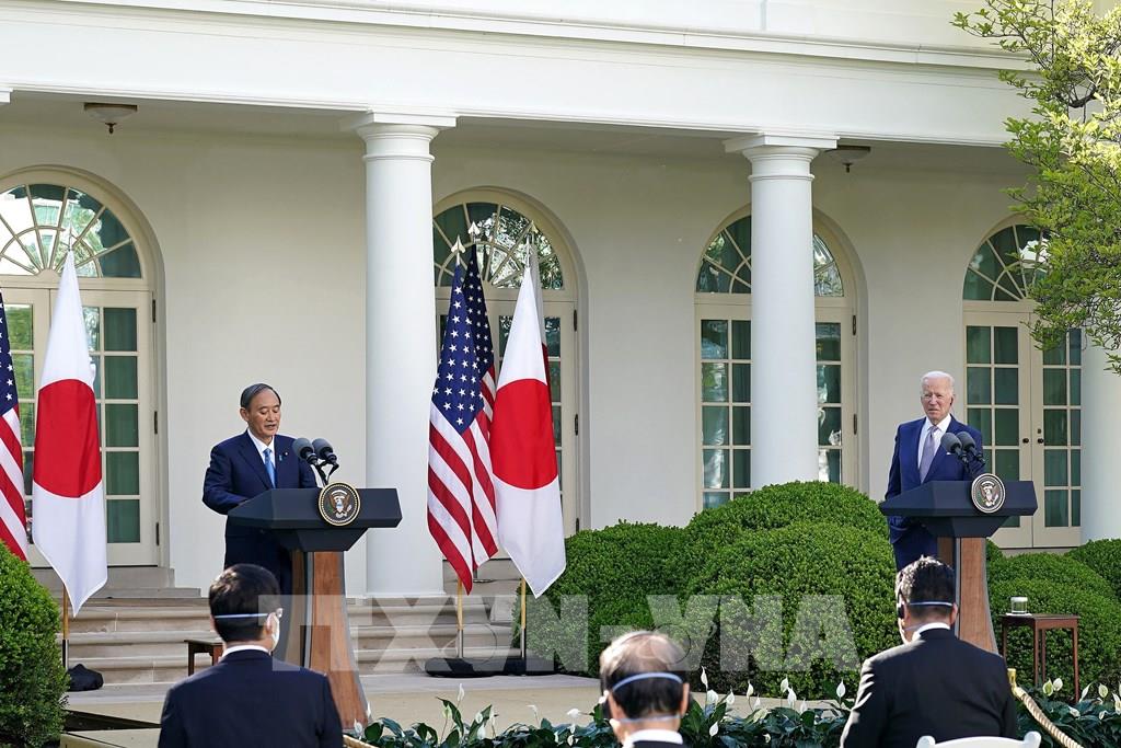 Thủ tướng Suga hội đàm với Tổng thống Biden tại Nhà Trắng