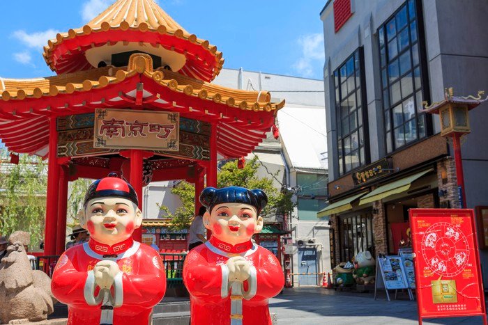 Lối vào phố người Hoa Nankinmachi/ Photo: https://icotto.jp
