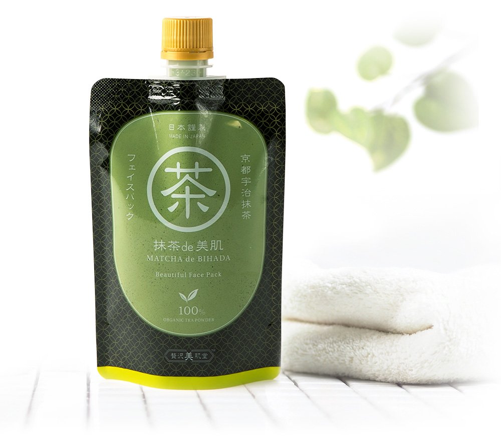 Matcha còn được dùng nhiều trong các sản phẩm làm đẹp/ Photo: https://www.zeitakubihadado.jp