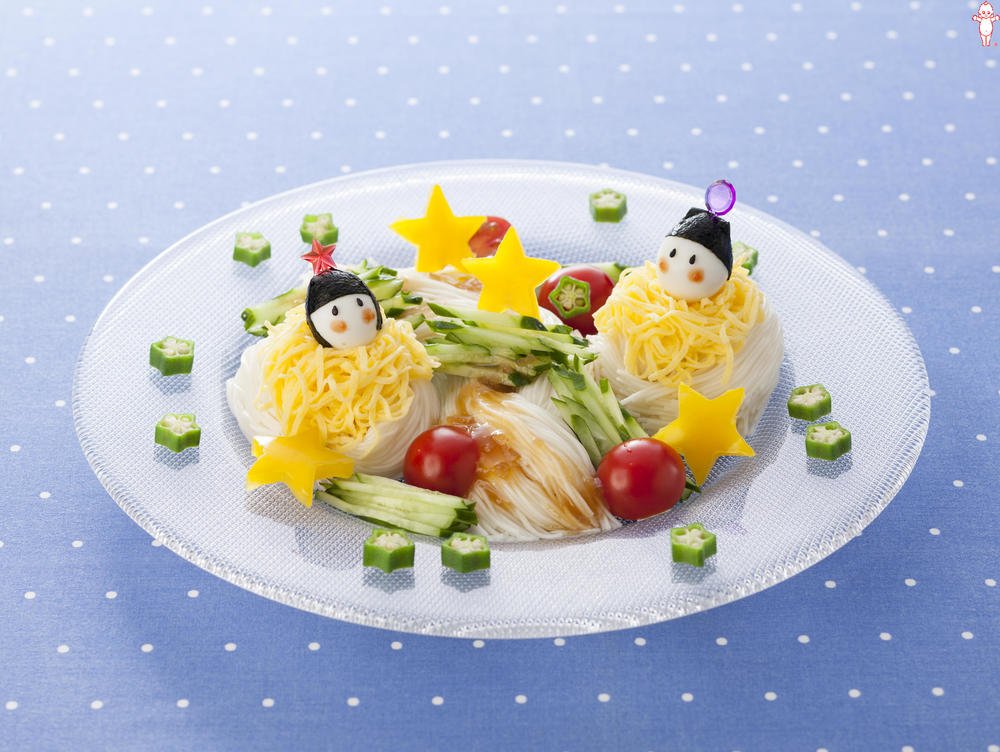 Nhiều địa phương có phong tục ăn mì Somen vào ngày Lễ Tanabata/ Photo: https://www.kewpie.co.jp