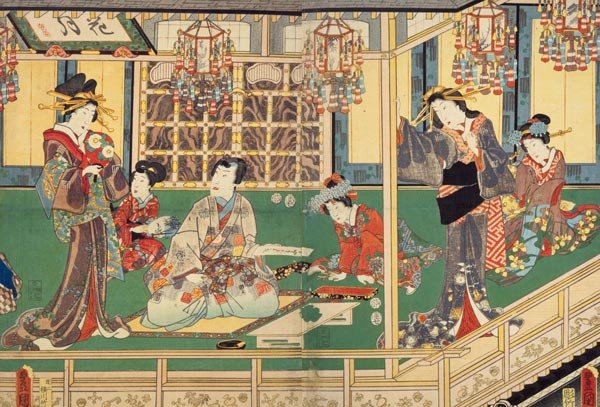 Đến thời Edo, Thất tịch trở thành một trong 5 ngũ tiết, được lan rộng trong dân gian / Photo: http://www.worldfolksong.com