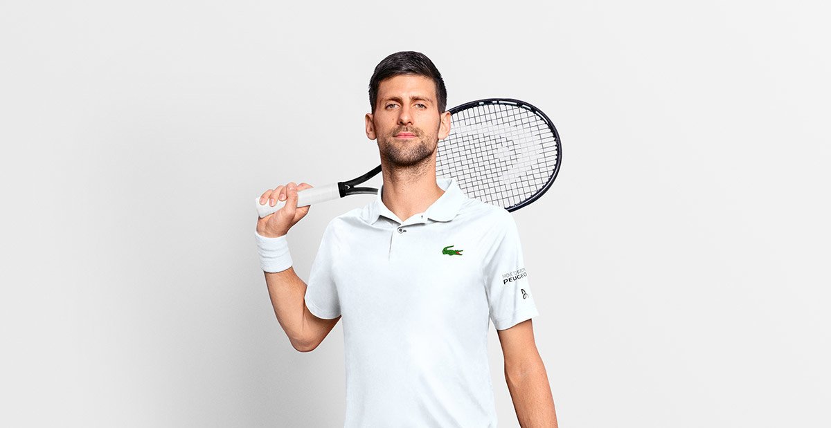 Novak Djokovic, tay vợt nam số 1 thế giới đến từ Serbia / Photo: https://www.head.com