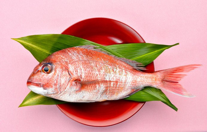 鯛  【たい】  Cá tráp / Photo: tenki.jp