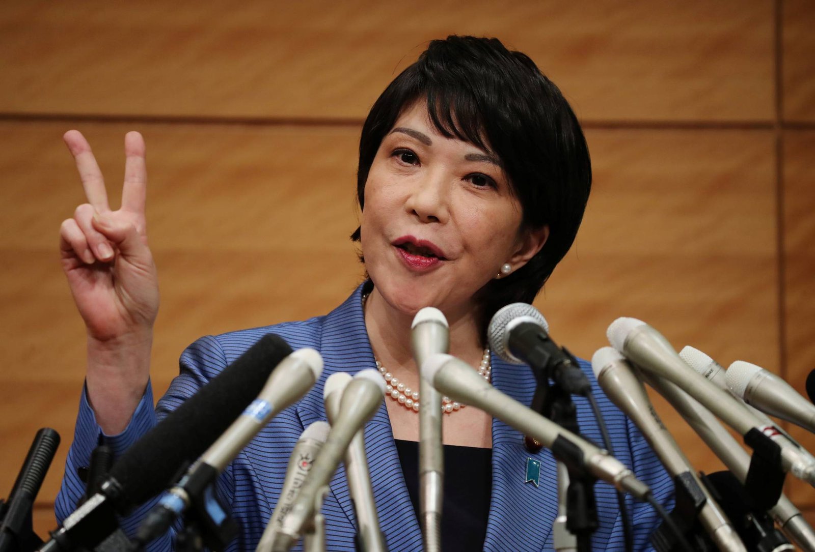 Cựu Bộ trưởng Nội vụ Sanae Takaichi/ Photo: https://www.japantimes.co.jp