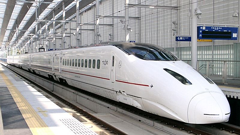 Hình ảnh tàu Shinkansen của JR Kyushu/ Photo: https://en.wikipedia.org