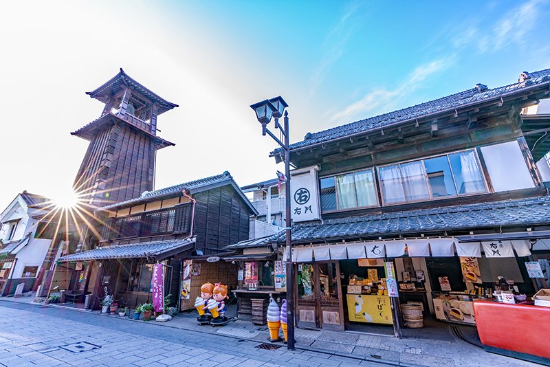 Một góc tiểu Edo-Kawagoe/ http://www.tobu.co.jp
