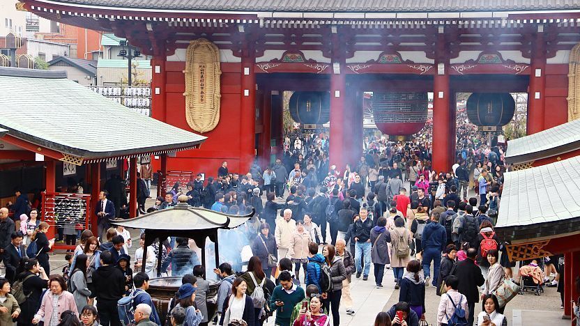 Lượng du khách Nhật đến Tokyo trở lại mức trước COVID/ Photo: https://www.japan-guide.com
